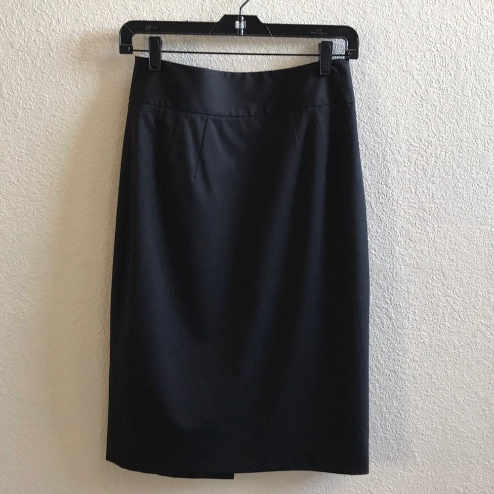 Banana republic wool silk pencil skirt